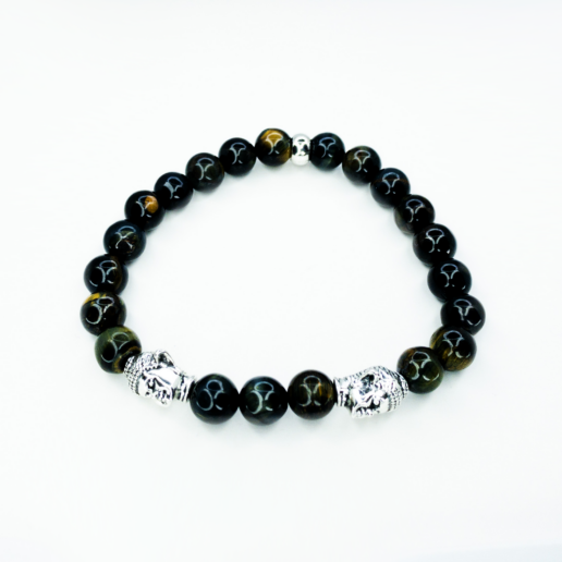 Pulsera piedras naturales Hawk