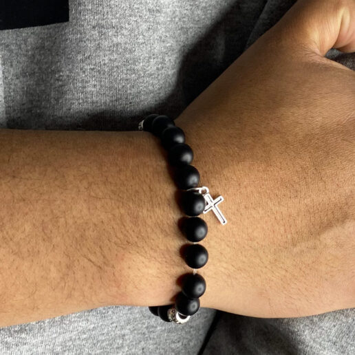 Pulsera de piedras naturales Crux