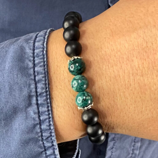 Pulsera de piedras naturales Rich