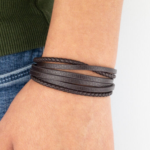 Pulsera de cuero Darryl Brown