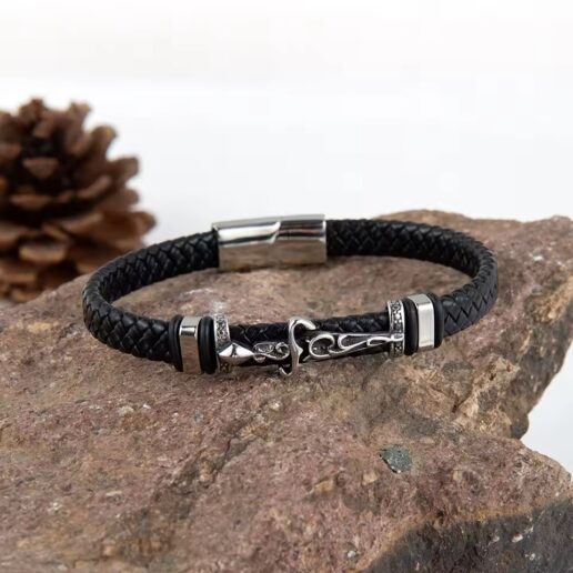 Pulsera Cuero Retro