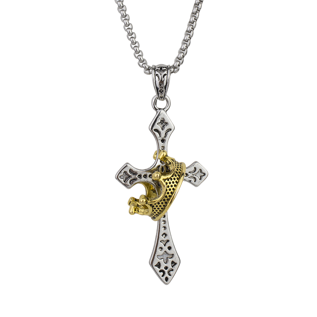 Collar Cruz Anillo
