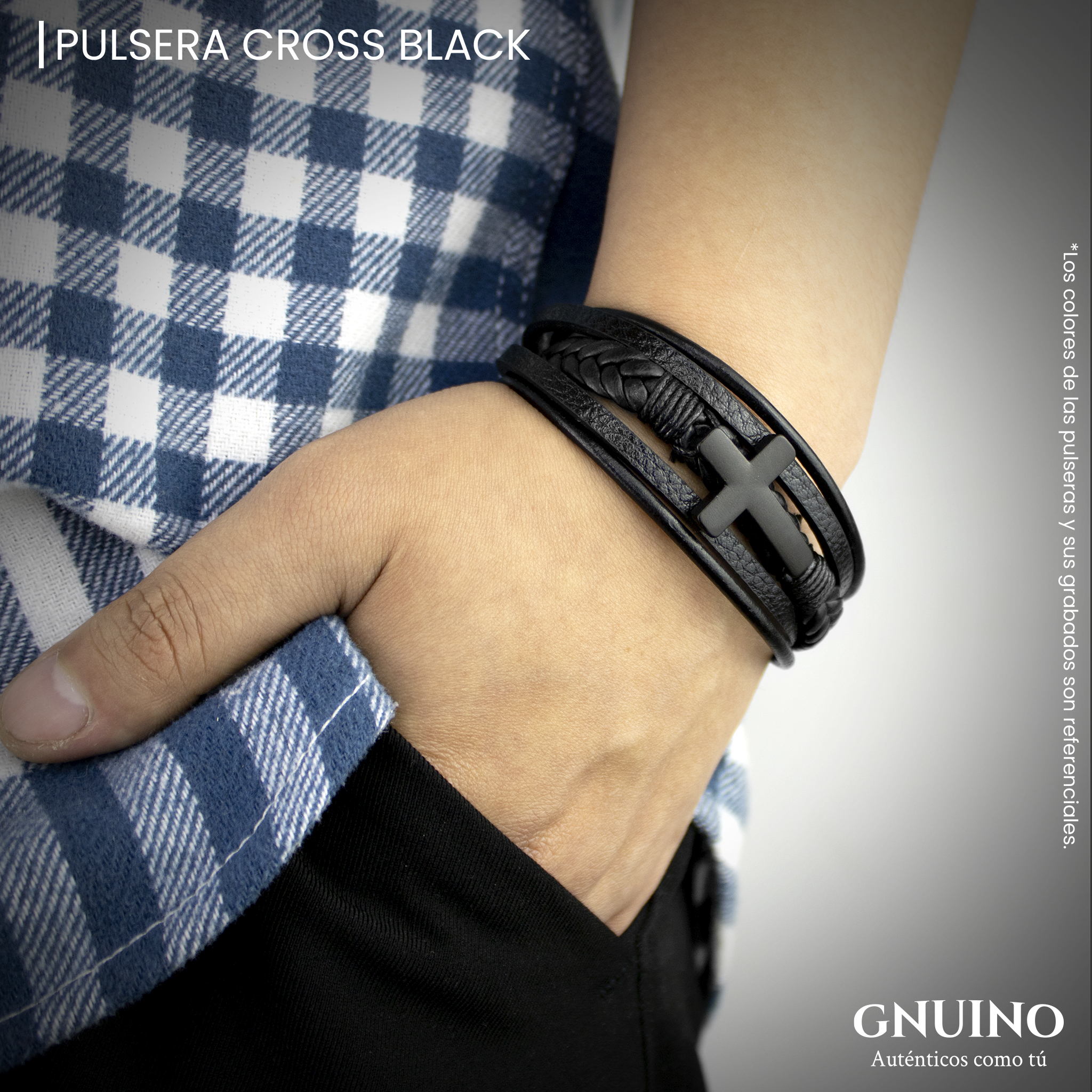 - Pulseras para hombres - Gnuino