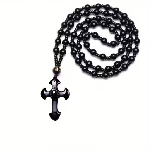 Collar Cruz Negra