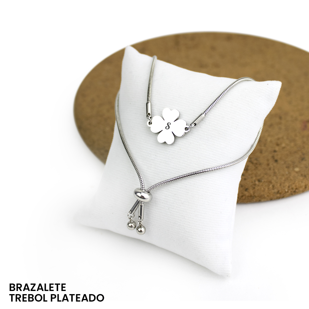 Trebol Plateada