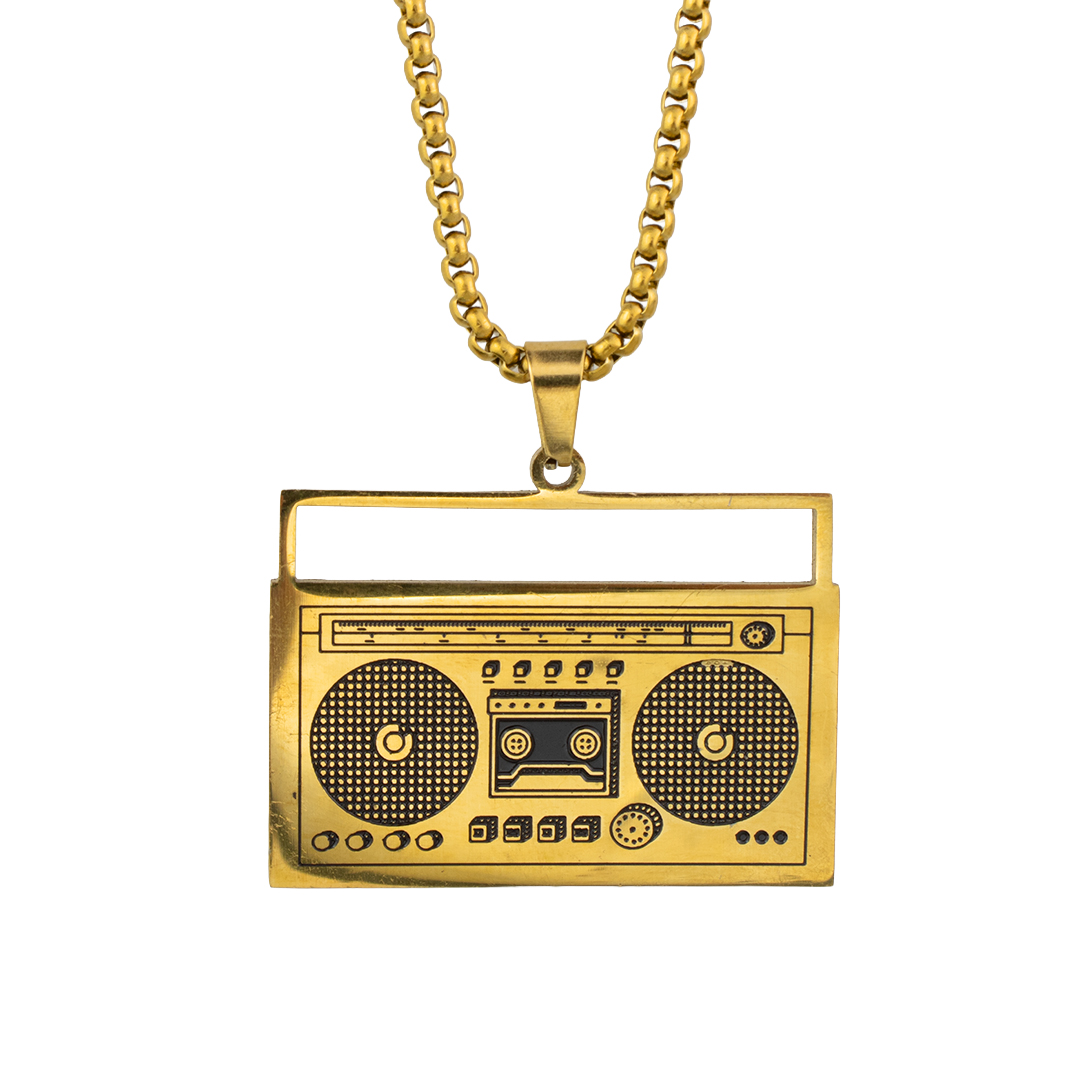 Collar Radio Gold